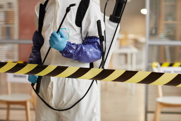 Professional Infectious Disease Decontamination technician working in Lowell, NC